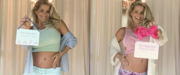 Karina Bacchi faz de gravidez um reality show na web (Foto: reprodução/Instagram)