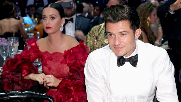 A cantora Katy Perry e o cantor Orlando Bloom Foto: Reprodução