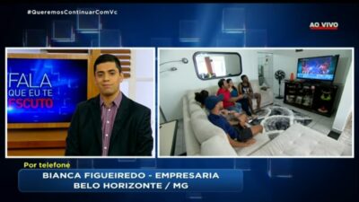 Mulher discute com pastor no Fala Que Eu Te Escuto e afirma: “A Record é um lixo”