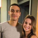 Sérgio e Laryssa são um casal em "Malhação - Pro Dia Nascer Feliz". (Foto: Cesar Alves)
