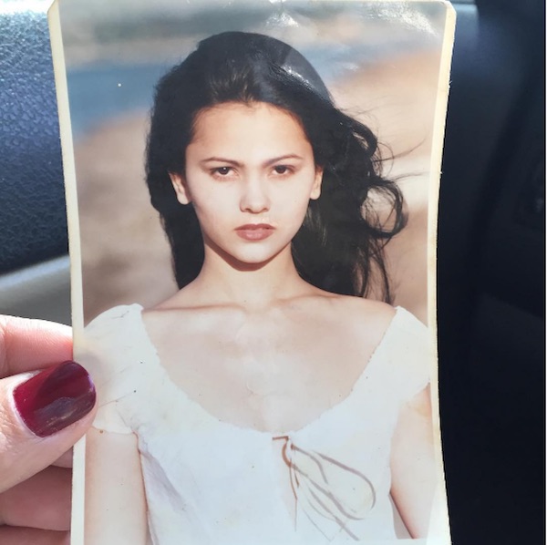 Atriz publica foto de quando era adolescente (Foto: reprodução/Instagram)