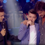 O sertanejo Léo apareceu sozinho na maior parte do tempo (Foto: Reprodução)