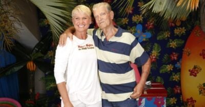 A apresentadora Xuxa e seu pai. (Foto: Divulgação)