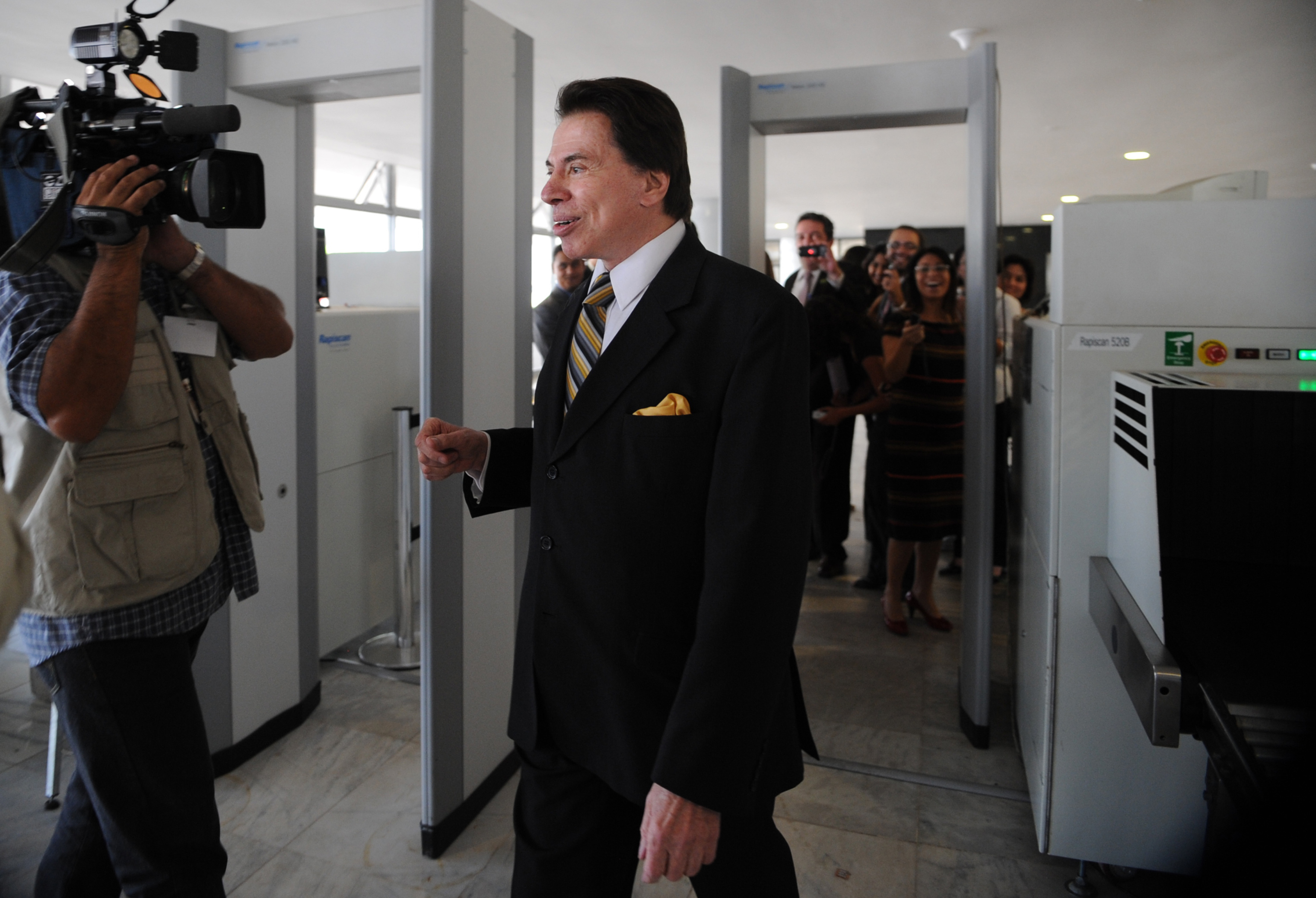 Silvio Santos em Brasília em 2010 (Foto: Divulgação)