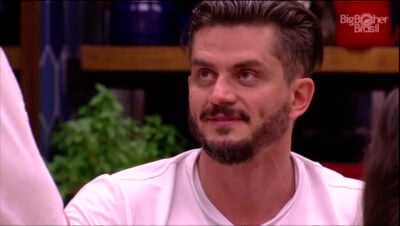 Marcos ficará de fora da hora mais esperada do programa. (Foto: TV Globo/BBB/Reprodução)