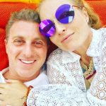 Angélica e o marido. Foto - arquivo pessoal.