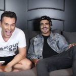 Caio disse que beijaria David Beckham (Foto: Reprodução)