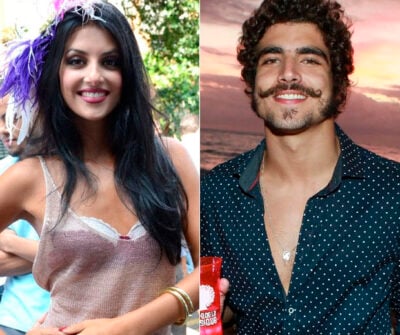 Caio Castro e Ana Julia Dorigon ficaram em festa (Foto: Reprodução)