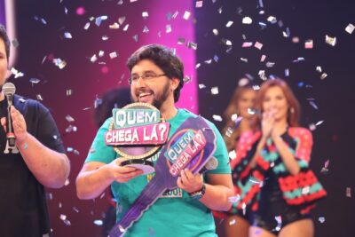Moisés ganha o 'Quem Chega Lá?' (Foto: Carol Caminha/Gshow)