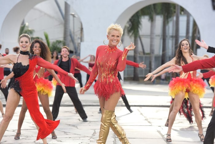 Xuxa Meneghel no "Dancing Brasil" (Foto: Divulgação)