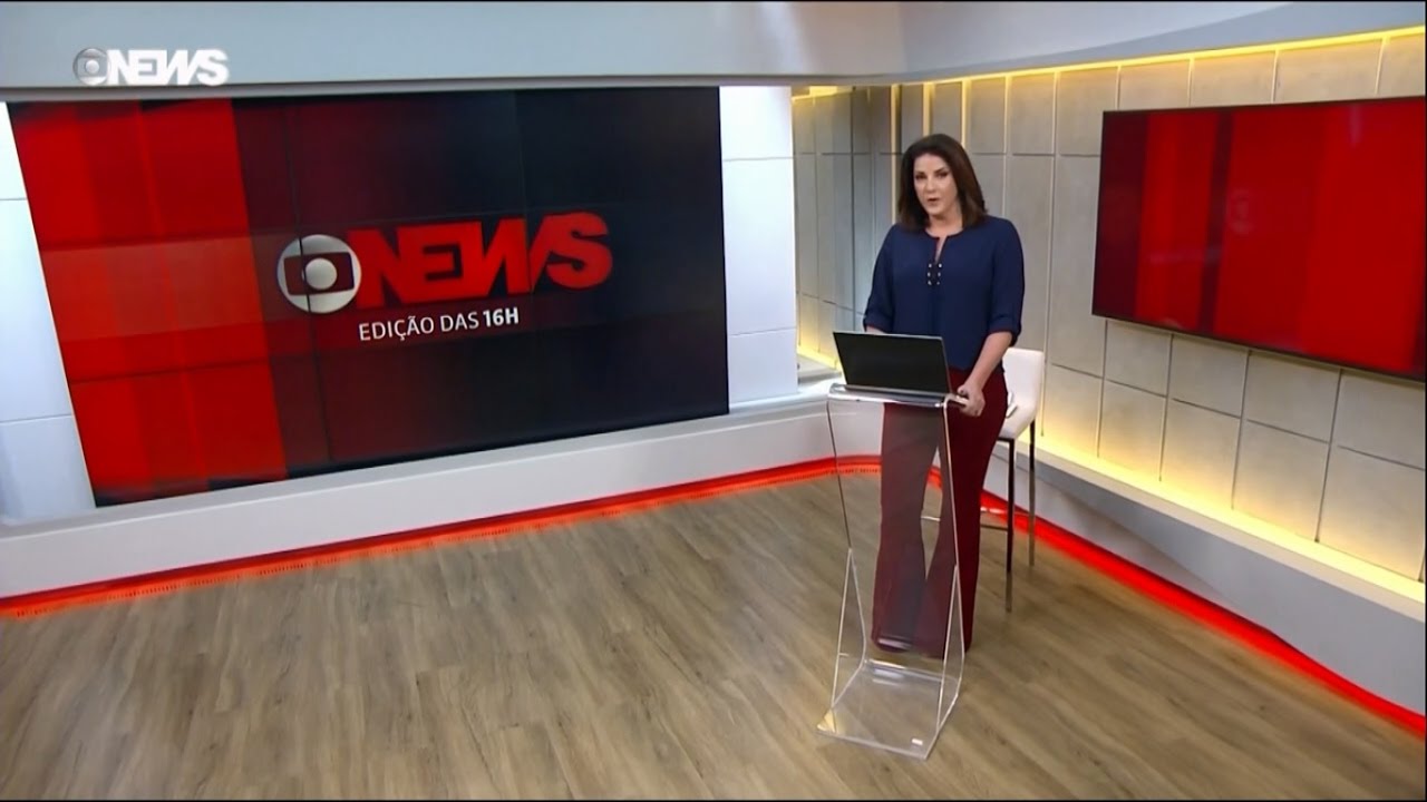 Christiane Pelajo comanda o "Edição das 16h" DA GloboNews. (Foto: Reprodução/GloboNews)