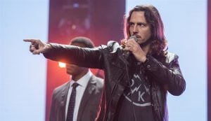 Gui (Vladimir Brichta) em cena de Rock Story