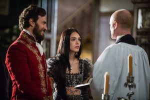 Thomas (Gabriel Braga Nunes) e Anna (Isabelle Drummond) se casam em 'Novo Mundo' (Foto: Globo/Raquel Cunha)
