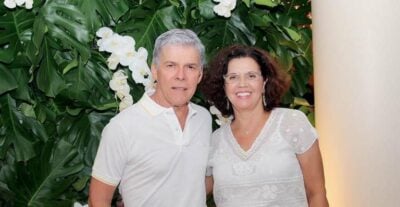 José Mayer e esposa (Foto: Reprodução)