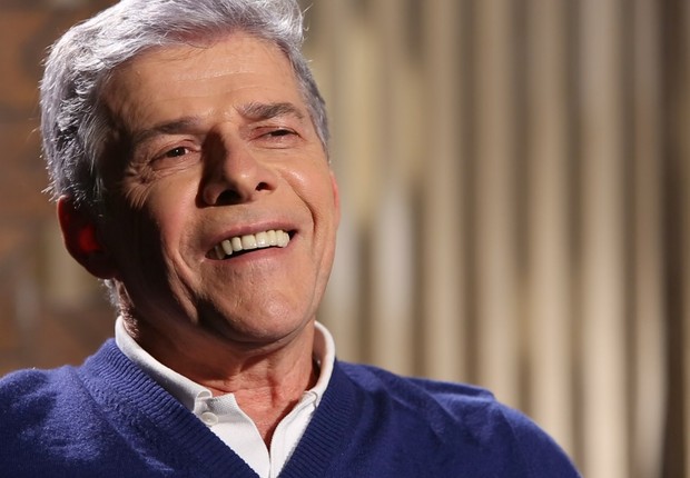O ator José Mayer nega boatos (Foto: TV Globo)