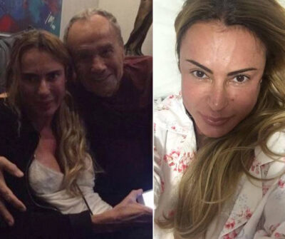 Esposa do ator está bem mais magra (Foto: Reprodução)