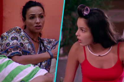 Marinalva briga com Emilly. (Foto:Reprodução/BBB/Montagem/Abril)