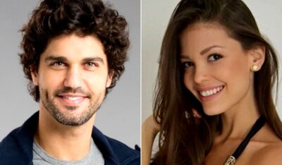 Bruno Cabrerizo e Vitória Strada formam o casal protagonista da trama. (Foto: Divulgação)