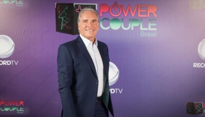 Roberto Justus no lançamento do 