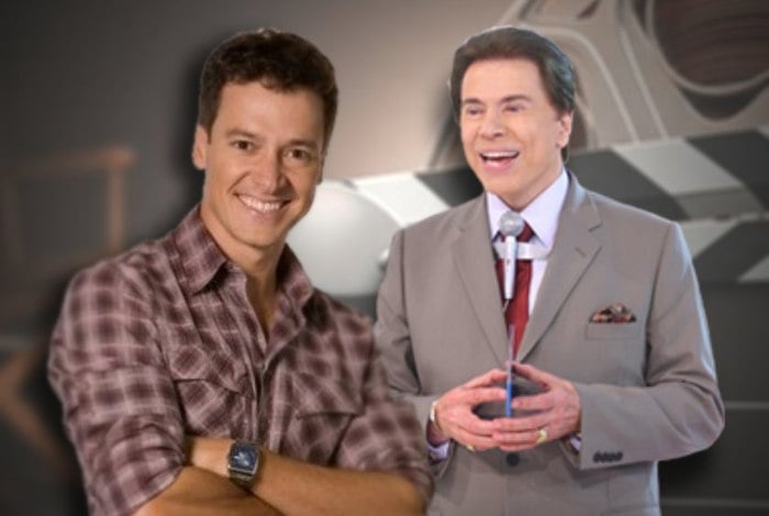 Rodrigo Faro e Silvio Santos. (Arte: O Dia Online)