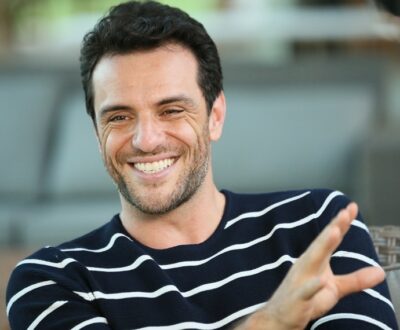 Rodrigo comemora par com Juliana Paes. (Foto: Isabella Pinheiro/Gshow)
