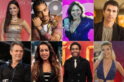 Os participantes do Show dos Famosos (Foto: Montagem)