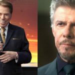 Silvio Santos sugeriu contratação de Zé Mayer pela Record durante o "Troféu Imprensa" (Foto montagem: TV FOCO) 