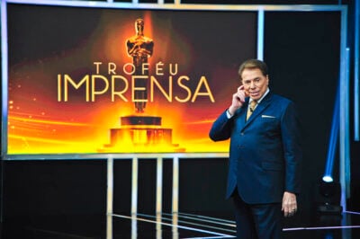 Silvio Santos no Troféu Imprensa (Foto: SBT/Divulgação)