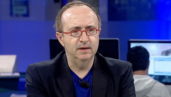 Reinaldo Azevedo no "RedeTV News" (Foto: Divulgação/RedeTV!)