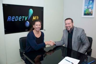 A ex-jogadora Ana Moser e atual comentarista de vôlei da RedeTV! (Foto: Divulgação)