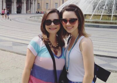 Sandy e a mãe, Noely (Foto: Divulgação)