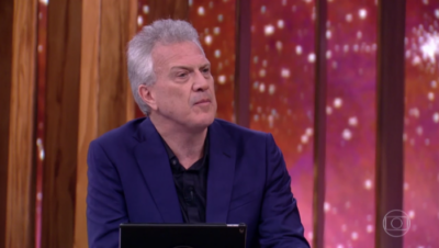 O apresentador Pedro Bial no Conversa com Bial
(Foto: Reprodução/Globo)