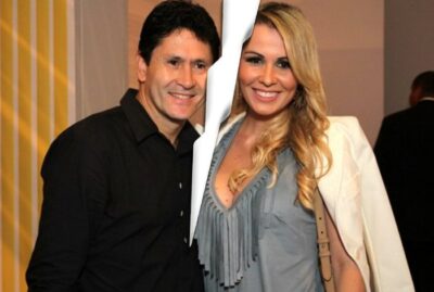 Gian e sua ex. Foto - divulgação. Arte: O Dia Online.