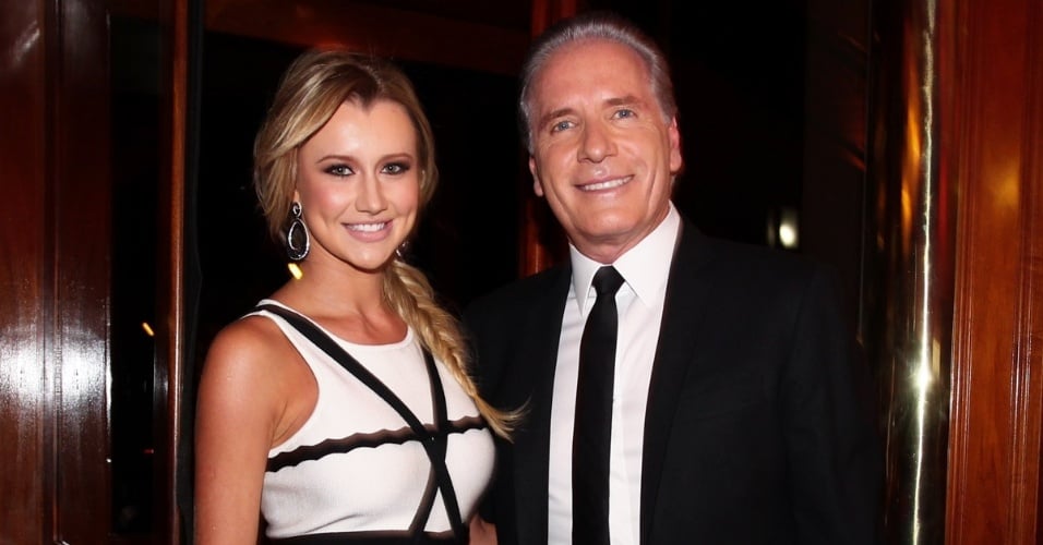 Roberto justus e Ana Paula