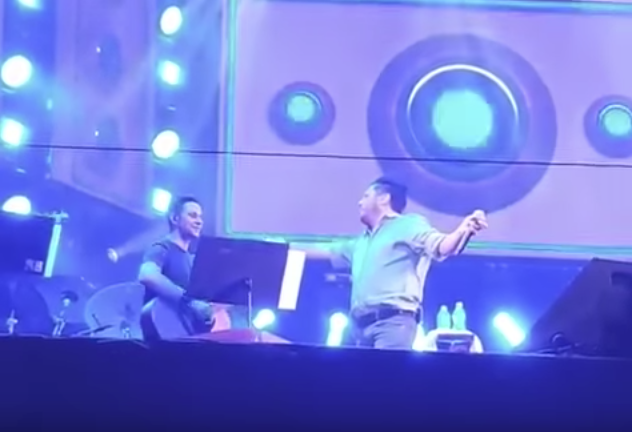 Bruno, que faz dupla com Marrone, teria se apresentado bêbado em festival (Foto reprodução)