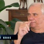 O apresentador Marcelo Rezende durante entrevista para o "Domingo Espetacular". (Foto: Reprodução/Record)