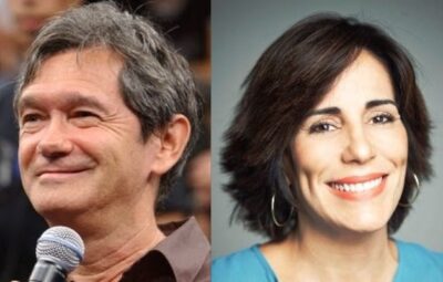 Serginho e Gloria. Foto - montagem/divulgação/TV Globo.