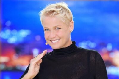 Xuxa Meneghel volta à Teresina (Foto: Blad Meneghel)