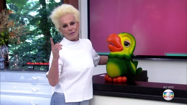 Ana Maria Braga em mais uma gafe