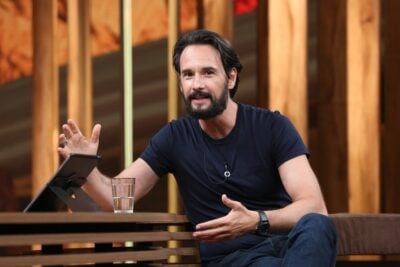 Rodrigo Santoro no 'Conversa com Bial' (Foto: Carol Caminha/Gshow)