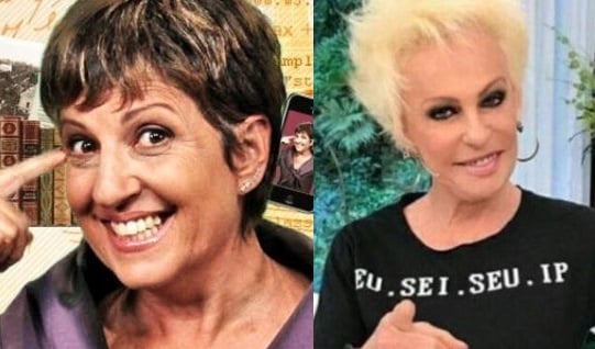 Rosana Hermann e Ana Maria. Foto - montagem/divulgações.