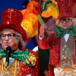 Chacrinha e Stepan Nercessian (Foto: TV Globo/Divulgação e Anderson Borde/AgNews