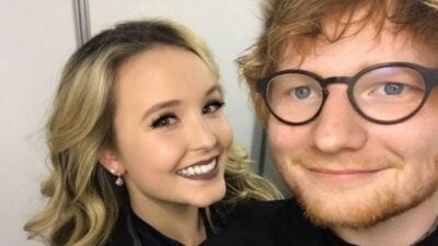 Larissa Manoela tieta Ed Sheeran e se irrita com comentários