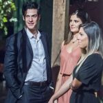 Eric (Mateus Solano) e Luiza (Camila Queiroz) em "Pega Pega"
(Foto: Globo/Mauricio Fidalgo)