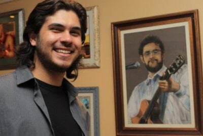 O filho adotivo de Renato Russo, Giuliano Manfredini. (Foto: Felipe Bryan Sampaio)