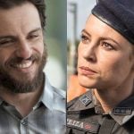 Jeiza vai fazer a segurança de Caio. (Foto: Reprodução/Divulgação/Globo)