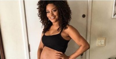 Juliana mostra barriga de grávida pela primeira vez. (Foto: Reprodução/Instagram)