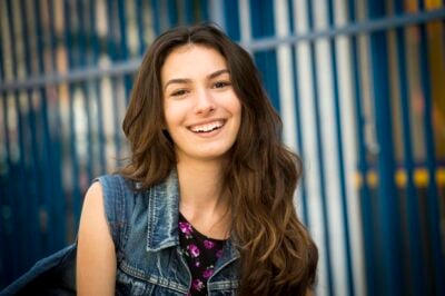 A atriz Mariana Moschen.  (Foto: Globo/João Miguel Júnior)