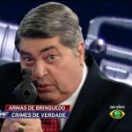 Datena em seu programa. (Foto: Reprodução)