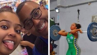 Olívia insiste em continuar praticando diversos esportes. (Foto: Reprodução/Montagem/Instagram)